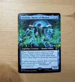 Mysterio, Master of Illusion (Extended Art) Marvel's Spider-Man MTG NM - Image 1