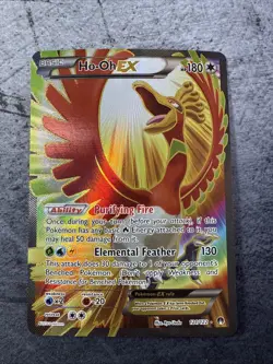 Pokemon Ho-Oh EX Breakpoint 121/122 Rare 2016 = NM - Image 1