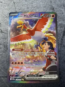 Ethan’s Ho-Oh Ex 230/182 Pokemon TCG Sv: Destined Rivals Holo - Image 1