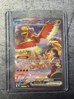 Ethan’s Ho-Oh Ex 230/182 Pokemon TCG Sv: Destined Rivals Holo - Image 4