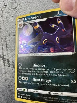 Umbreon Holo Rare Black Star Promo #SWSH129 Pokemon Sword & Shield - Image 2