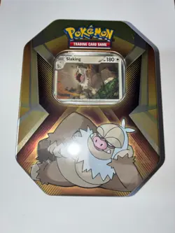 Pokemon Slaking TCG Triple Whammy Collector's Tin NEW FACTORY SEALED Pokemon - Image 1