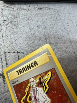 Pokemon TCG Blaine Trainer Gym Challenge Holo DMG #17/132 WOTC 2000 English - Image 3