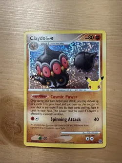 Pokemon TCG Claydol Celebrations: Classic Collection 15/106 Holo Holo Rare - Image 1