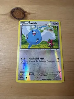 Pokemon TCG Swablu Legendary Treasures 103/113 Regular Common Reverse Holo - Image 1