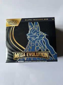 Pokemon TCG Mega Evolution Lucario Elite Trainer Box ETB - Image 1
