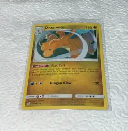 Dragonite 119/181 Holo Rare Cosmos Team UP Pokemon TCG NM - Image 1