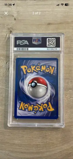 Pokemon Dark Blastoise Team Rocket 3/82 1st Edition Holo PSA 9 - Image 2