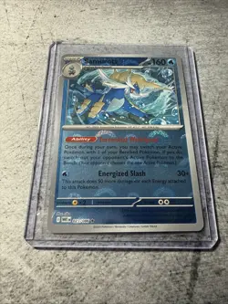 Samurott (Poke Ball Pattern) 023/086 Sv: White Flare Holo Pokemon TCG Near Mint - Image 1