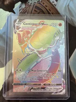 Pokemon TCG: Centiskorch VMAX - 191/189 Darkness Ablaze Secret Rare - Image 1