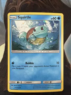 Squirtle 33/214 Cosmos Holo Promo Unbroken Bonds Pokemon 2019 - Image 1
