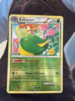 Pokemon Bellossom Reverse Holo Rare HGSS Undaunted 1/90 NM - Image 1