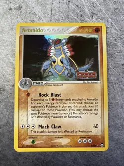 Pokemon Armaldo EX Power Keepers Reverse Holo Stamped 3/108 Vintage - Image 1