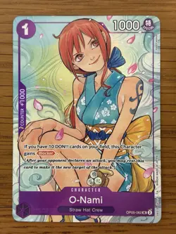 O-Nami OP05-062 UC ALT ART Sealed – Illustration Box Vol.1 – One Piece CCG - Image 1