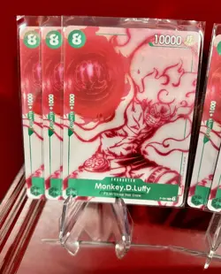Monkey.D.Luffy P-061 Promo One Piece Starter Deck 16: GREEN Uta English New NM - Image 4
