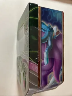 Pokemon TCG Paradox Clash Iron Leaves EX Sealed Tin New Trading Cards. NIB - Image 2
