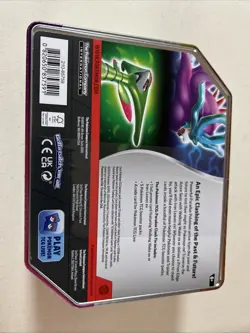 Pokemon TCG Paradox Clash Iron Leaves EX Sealed Tin New Trading Cards. NIB - Image 3