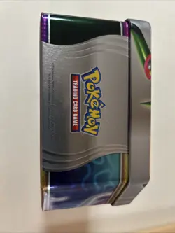 Pokemon TCG Paradox Clash Iron Leaves EX Sealed Tin New Trading Cards. NIB - Image 5