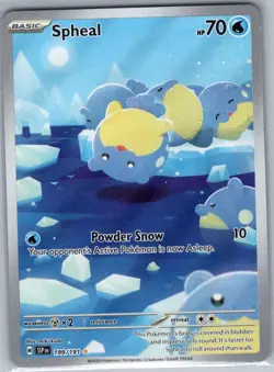 Spheal 199/191 SV08: Surging Sparks - Pokemon Card - NM - Image 1
