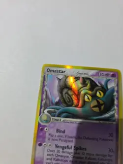 Pokemon TCG Omastar EX Holon Phantoms Holo Rare Card 13/110 - Image 4