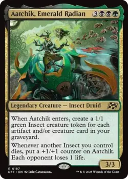 Aatchik, Emerald Radian - Near Mint MTG Aetherdrift - Image 1