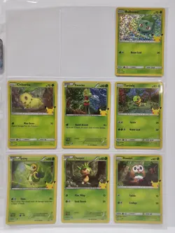 2021 McDonald’s Pokemon 25th Anniversary Cards Complete Holo Set - Image 1