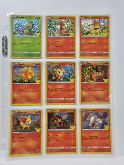 2021 McDonald’s Pokemon 25th Anniversary Cards Complete Holo Set - Image 3