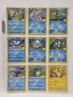 2021 McDonald’s Pokemon 25th Anniversary Cards Complete Holo Set - Image 5