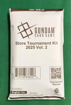 Gundam Card Game Store Tournament Kit 2025 Vol 2 Sealed with Free Shipping - Image 1