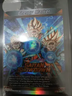 Bandai Dragon Ball Super Card Game Holo Energy Marker Lot Goku Vegeta Cell Broly - Image 5