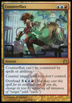 MTG Magic the Gathering Counterflux (153/286) Return to Ravnica NM - Image 1