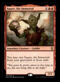 Squee, the Immortal LP Light Play Dominaria MTG [12356] - Image 1