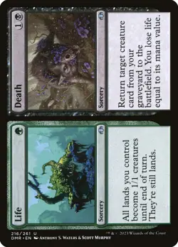 MTG Magic the Gathering Life (216/520) Dominaria Remastered NM - Image 1