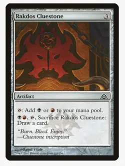 Rakdos Cluestone | Dragon's Maze DGM | EDH Pauper Staple | Rakdos Mana Rock Ramp - Image 1