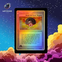 carte pokemon Boule De Team Magma 80/95 Ex Team Aqua Vs Team Magma FR - Image 1