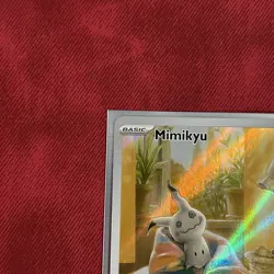 Mimikyu 075 POKEMON CENTER STAMPED PROMO Scarlet & Violet HOLO NM Pokemon Card - Image 2