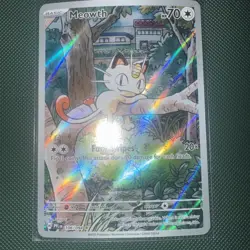 Meowth 106/094 Pokemon TCG Phantasmal Flames English Illustration Rare IR - Image 3