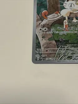 Meowth 106/094 Pokemon TCG Phantasmal Flames English Illustration Rare IR - Image 5