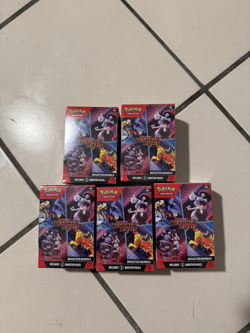 Lot of 5 - Pokemon TCG Destined Rivals Booster Bundle (SEALED, Fast Ship) - Image 1
