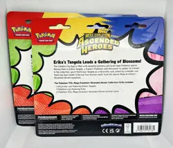 2 Pokemon TCG Ascended Heroes 2-Pack Blister Bundle Erika Sealed New In Hand - Image 3