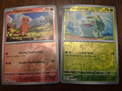 Pokemon 151 Starters Cosmos Reverse Holo Promo Lot NM English - Image 5
