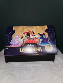 Disney Lorcana The First Chapter Booster Box Factory Sealed-24 Packs - Image 1