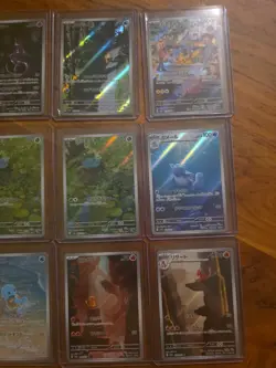 27x Pokemon japanese 151 art rare card lot - Image 3