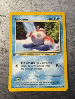 Goldeen 45/64 1st Edition Neo Revelation Set Pokemon Card - Image 1