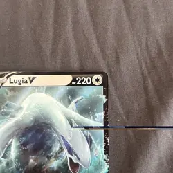Pokemon Lugia v Full Art Holo Card 138/195 Sword & Shield Silver Tempest - Image 5