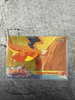 Pokemon 1999 Topps Movie Card #51 “Trapped Charizard” Foil LP - Image 1
