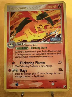 Pokemon Cards: Typhlosion 17/115 Unseen Forces Reverse Holo - Image 1