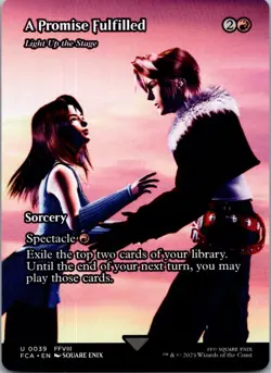A Promise Fulfilled - Light Up the Stage (Showcase) U FINAL FANTASY: Through the - Image 1