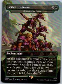 Perfect Defense - Defense of the Heart (Borderless) R Secret Lair Drop Series 10 - Image 1