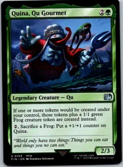 Quina, Qu Gourmet U FINAL FANTASY 194 NM - Image 1